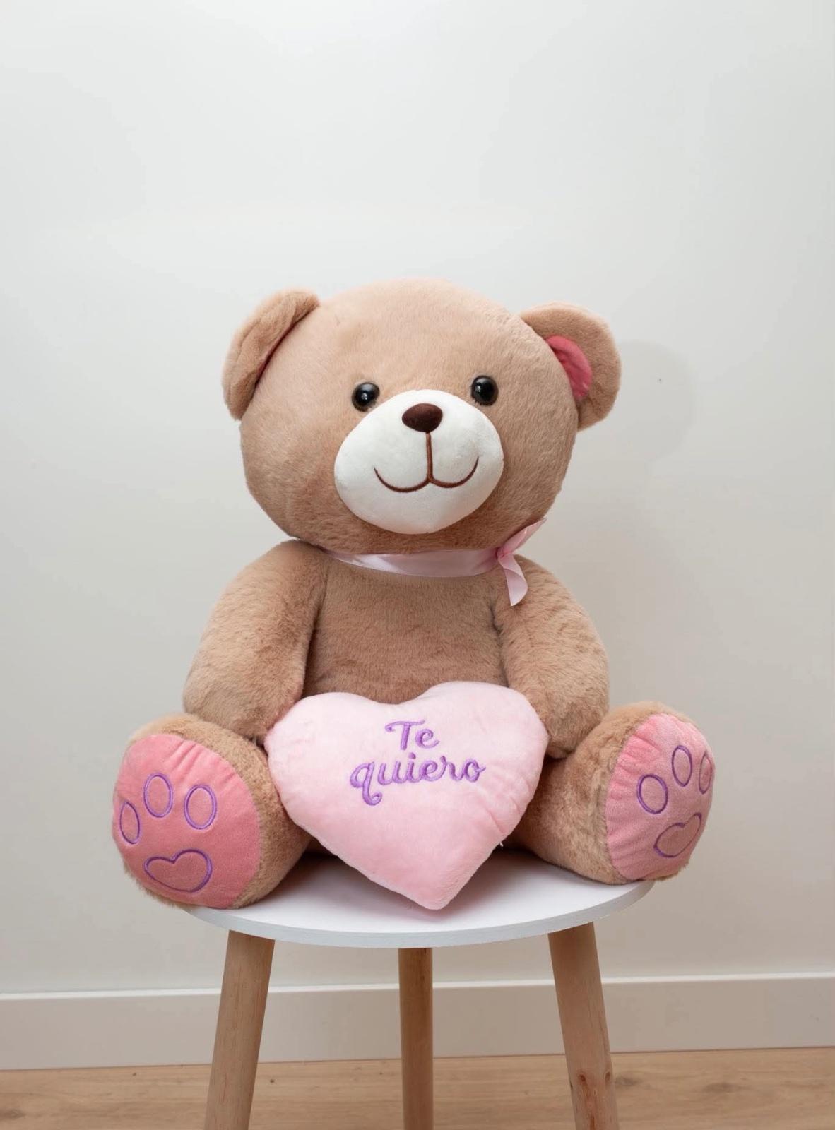 Oso de Peluche Gigante con Corazón 💖