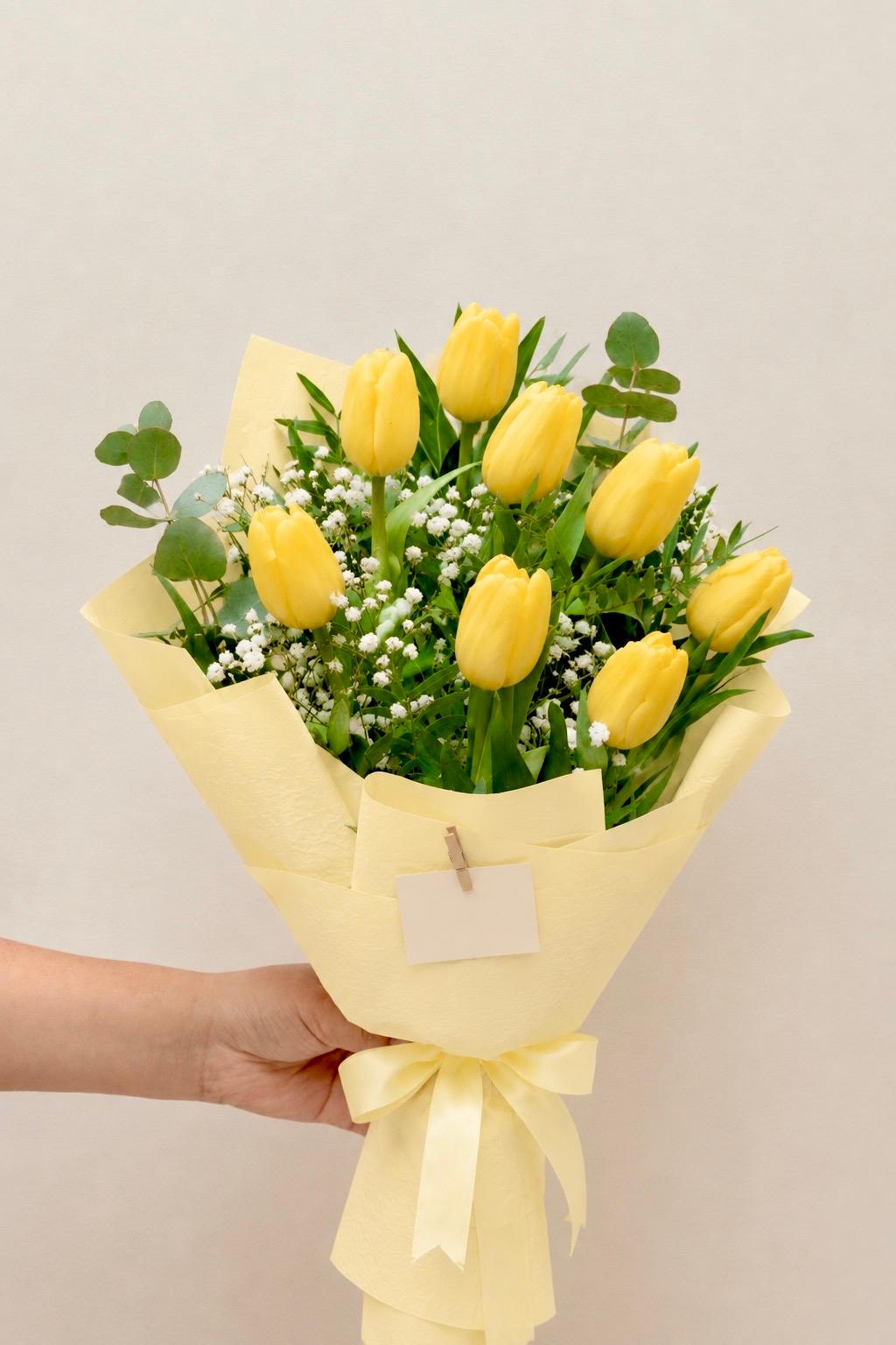 Tulipanes amarillos